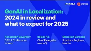 Webinar - GenAI in Localization: 2024 in review and what to expect for 2025