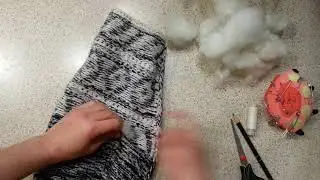 Гном из рукава за час..DIY.The Scandinavian Dwarf