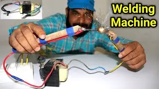 पुराने/खराब UPS के Transformer से बनाई Welding Machine || Welding Machine || 100% Working