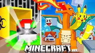 I Survived 100 Days as a MUTANT POKEMON in HARDCORE Minecraft!