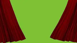 curtains greenscreen HD
