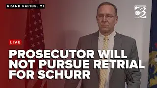 Ex-Michigan officer Christopher Schurr will not be re-tried after case ends in mistrial