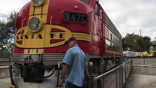 No 2 and F7A Santa Fe No. 347C GM-EMD
