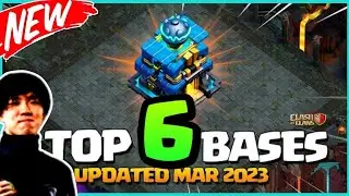NEW BEST TH12 BASE LINK 2023 | TOP 6 TH12 WAR/CWL/TROPHY/HYBRID BASE WITH LINK - COC