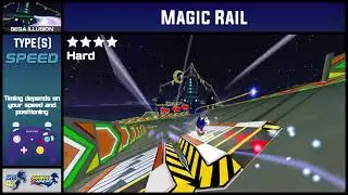 SEGA Illusion | Magic Rail | Sonic Riders DX Skip Tutorial