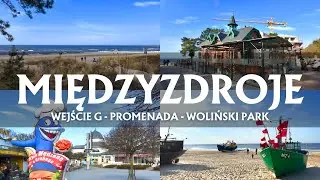 Międzyzdroje, Spring 2025 | 4K HDR | Entrance G - Promenade - Entrance to Wolin National Park