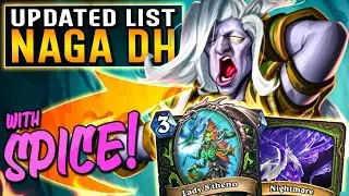 It took me 49 games to make this combo work! New Naga Demon Hunter List!