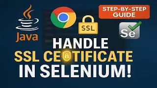 How to Handle SSL Certificate In Selenium WebDriver #23