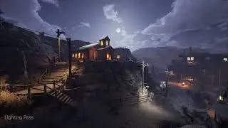 Unreal Engine Night Scene