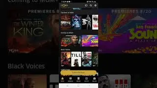 MGM+ App Screen - July 31, 2023