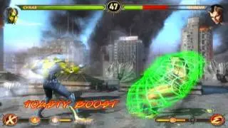 Cyrax 105% Toasty Boost Combo MK9