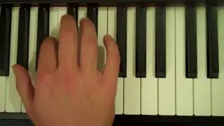 How To Play an Ab Minor Pentatonic Scale on Piano