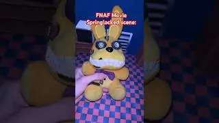 FNAF Movie Springlock failure scene 😱😱😱 