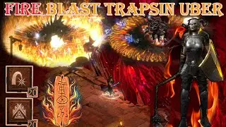 Diablo 2 Resurrected - Used SunderCharm Fire Blast Trapsin Assassin Challenge Uber Tristram ?