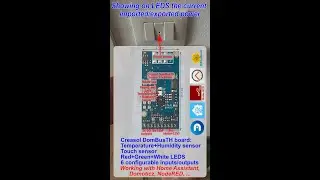 Creasol DomBusTH board in your home automation system to get the current imported/exported power