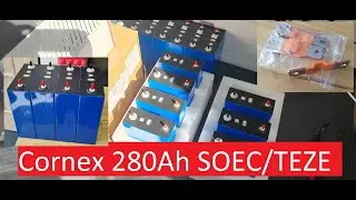 SOEC Cornex 280Ah + Obudowa Od SOEC TEZE  #cornex #lfp #lifepo4 #diy #magazynenergii #powerwall