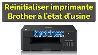 Comment réinitialiser une imprimante Brother DCP T420W, DCP T220