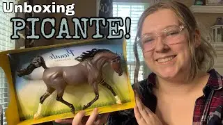 Unboxing Picante! New LIMITED EDITION Flagship Store Only Breyer Model Horse