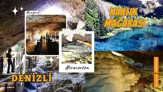 Kaklık mağarası. Mini Pamukkale.