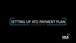 Setting Up An ATO Payment Plan