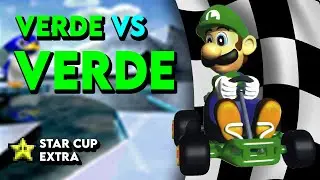 Mario Kart 64 | Star Cup EXTRA | VERDE VS VERDE | 7/8