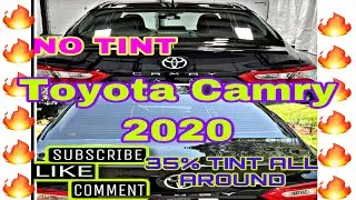 2020 TOYOTA CAMRY (35% TINT)  ALL AROUND