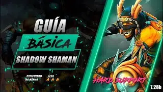 SHADOW SHAMAN►FULL DAÑO FISICO! PARADOR #dota2 playing support with shadow shaman