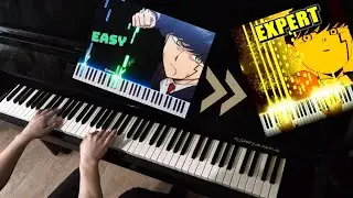 MASHLE Season 2 OP - Bling-Bang-Bang-Born | EASY to EXPERT Piano cover