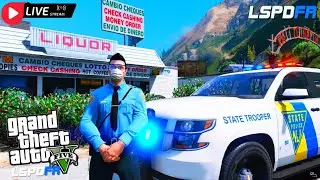 LIVE: GTA 5 LSPDFR Police Mod New Jersey State Patrol