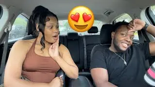 PICKING UP MY GIRLFRIEND WITH NO PANTS ON TO SEE HER REACTION 😍
