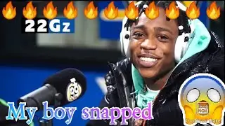 22 gz free style funk flex (reaction) my boy snapped 🔥