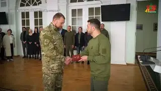 Президент України Володимир Зеленський з робочим візитом на Чернігівщині