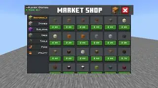 SHOP ADDON MCPE JSON UI FREE DOWLOAD