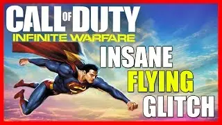 INSANE FLYING REAPER GLITCH IN COD INFINITE WARFARE - INFINITE WARFARE FUNNY FLYING GLITCH (IW BETA)