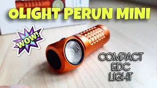 UNBOXING - OLIGHT PERUN MINI COMPACT EDC LIGHT COLOR ORANGE