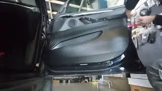 Bmw X5 F15 2016 How To Remove Front Door Panel ,Door Panel Removal
