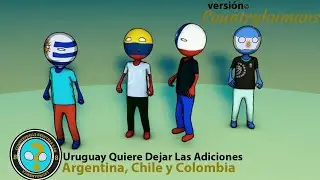 Coutryhumans Cómics Uruguay quiere dejar las adiciones, Argentina Chile y Colombia