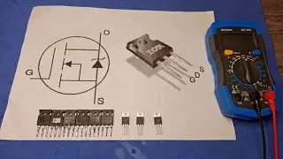COMO TESTAR MOSFETS DE FORMA COMPLETA Com Multímetro Digital