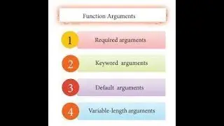 Python For All Various Function Arguments in Python