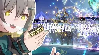 Followup Qingque + Elation vs lv.90 Ebon Deer