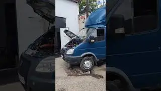 Ремонт посадочной резьбы датчика давления масла двигателя Газель 