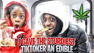 I Gave The Sturdiest Tiktoker AN EDIBLE Without Him Knowing To See How He Reacts...* MUST WATCH !
