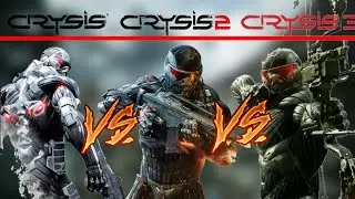 🔥Crysis vs Crysis 2 vs Crysis 3| сравнение графики на ультрах