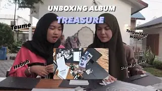 Unboxing Album Treasure REBOOT bareng Teman Teume💎🩵🖤