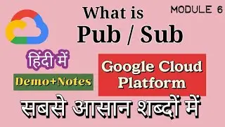 What is Pub Sub FULL DEMO in Google Cloud Platform in Hindi | google cloud platform tutorial