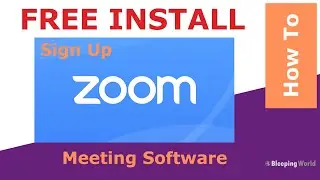 How to Install ZOOM | FREE Sign Up | Download on Windows 10 & Mac