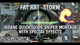 THE FAT RAT -STORM, SPECIAL EFFECTS MONTAGE IN TDM WITH SNIPER M4. 150 SUBSCRIBERS SPECIAL VIDEO 😀 !