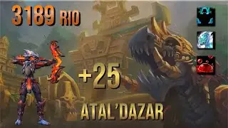 +25 Atal’Dazar | MM Hunter M+ | 253K DPS | WoW Dragonflight 10.2.5
