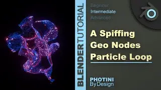 Seamless Geo Nodes Particle Loops - Blender Tutorial