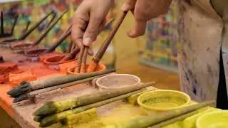 Taller de pintura en Baleube 2022